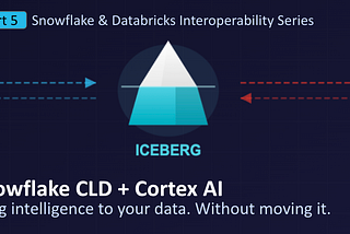 Interoperability Series: Snowflake & Databricks: CLD + Cortex AI