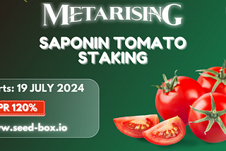 MCT Saponin Tomato Staking Pool on Binance Smart Chain (BSC)!