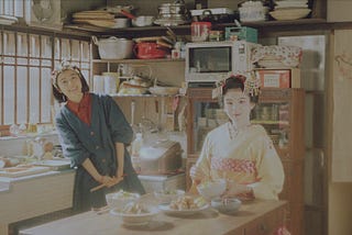 Geisha food is served by Kore-eda on Netflix