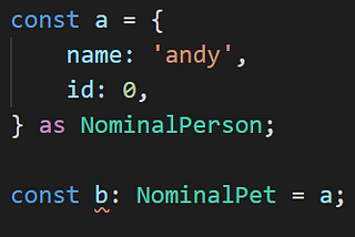 An Introduction to Nominal TypeScript