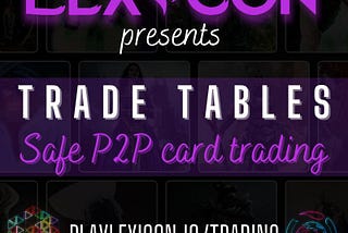 Lexicon P2P Trade Tables Are Live!