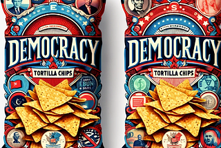 Doritos are expensive, Democracy didn’t work.