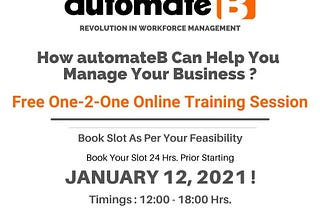 Book Your Free Training Session