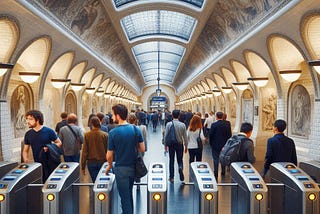 Pilot project at Paris metro station generates electricity from footsteps