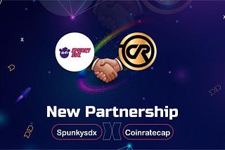 Spunkysdx is exited to unveil her new strategic partnership with @Coinratecap
