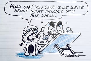 Using The 3 Things Method for Cartoon Journaling Ideas