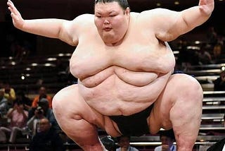 The Sumo Recipe for Weight Gain. Wanna stay slim -> Do the OPPOSITE