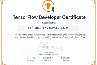 The Transformation from TensorFlow User to TensorFlow Developer