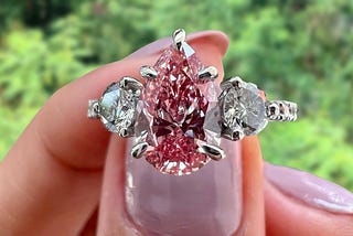 Pink Diamond Engagement Rings