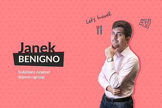 Meet the Team: Janek Benigno