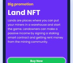 How to connect your wallet and purchase Minerio lands