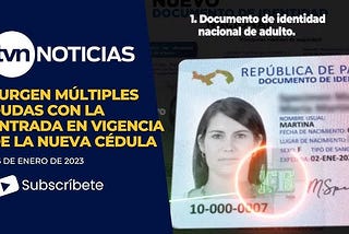 Clasificacion de identidades y credenciales digitales en Panama