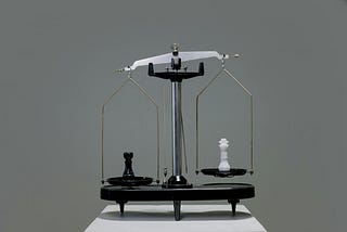 A scale symbolizing moderation and balance.