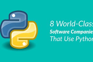 8 Popular companies use Django for their web applications