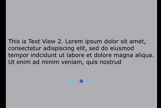 Slideable  TextViews in Swift with PageControl