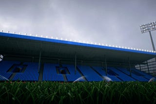 An image of the Hillsborough Stadium before fans arrive for a Sheffield Wednesday match.