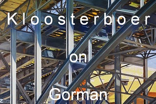 Kloosterboer on Gorman