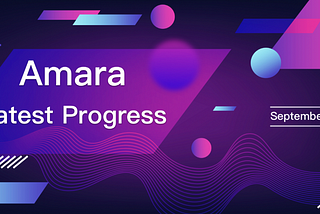 Прогрес Amara з вересня по жовтень | УКРАЇНСЬКОЮ