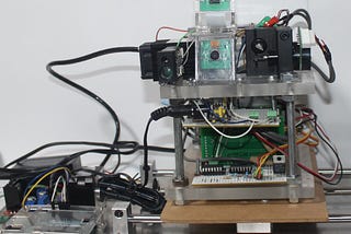 General view of the device. Prototype.