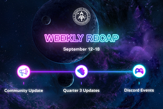 Weekly Recap Article: September 12–18