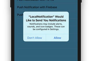 Local Notifications with Swift 4