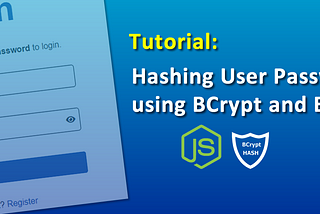 How to Hash Passwords Using Bcrypt