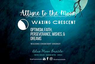 The Power of the Moon in Shadow Work: The Waxing Crescent