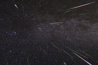 What the Perseids teaches me about perspective