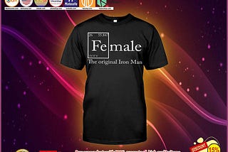 HOT Shirt female definition the original iron man mug