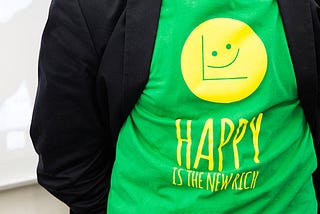 The science of happiness, and well-being at work
