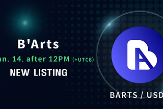 NEW Listing (BARTS)