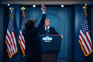 image of president at podium