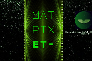 An introduction to MatrixETF's token economy
