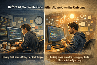 Before AI, We Wrote Code. After AI, We Own the Outcome