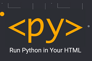 Pyscript — Python in your browser!