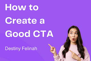 How to Create a Good CTA