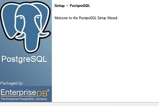 PostgreSQL(Legacy version) Installation (Windows10)