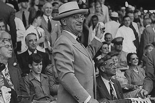 On Presidents’ Day, Amibidextrous Truman Throws Out First Post-WWII Pitch