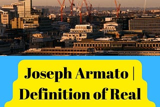 Joseph Armato | Definition of Real Estate Development