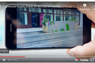 Augmented Reality and Street Art