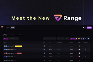 Meet the New Range