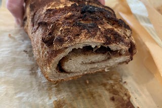 GF Cinnamon Raisin Bread