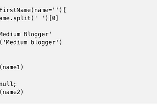 Null vs Undefined