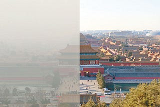 Would data end the air pollution in Beijing?