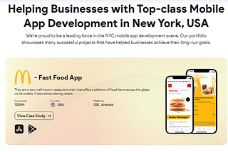 Top Mobile App Development Companies in New York