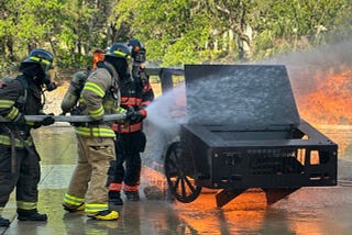 Forty-four new fire responders emerge triumphantly through the Fire Fighter Program