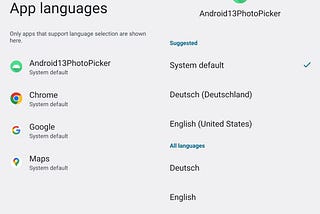 Exploring Per-App Language Features in Android: Boosting User Experience