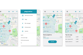 App para gestionar los puntos de recarga de coches eléctricos