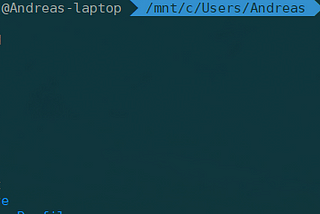 How to setup a nice looking terminal with WSL in Windows 10 Creators Update