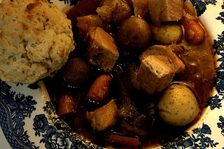 Pork Rib Stew with Sage Cornmeal Dumplings — Stews